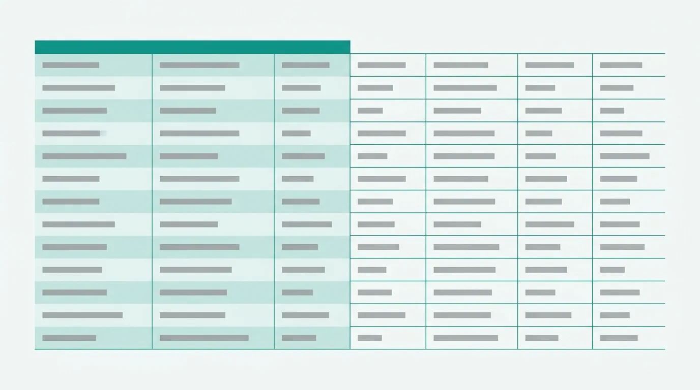 Alternating Row Colors: When They Help and Hurt