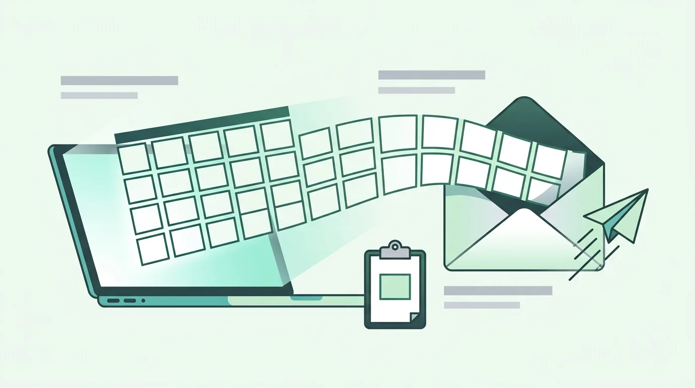 Paste an Excel Table Into Outlook Without Breaking It