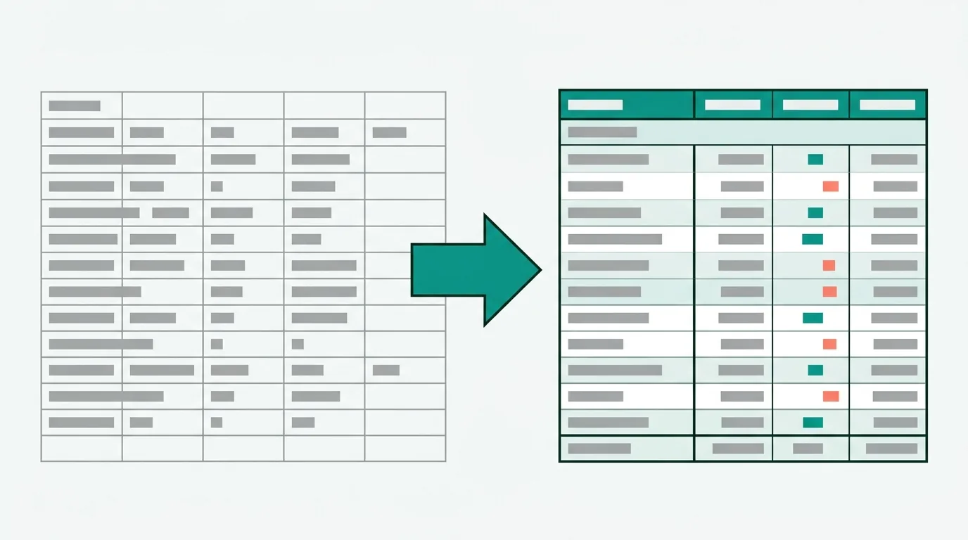 How to Format a Budget Spreadsheet People Read